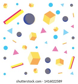 retro 80s style vector ilustration vector ilustration
