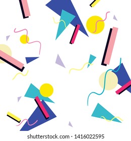 retro 80s style vector ilustration vector ilustration