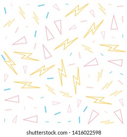 retro 80s style vector ilustration vector ilustration