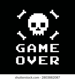 Retro 8-bit pixel art 