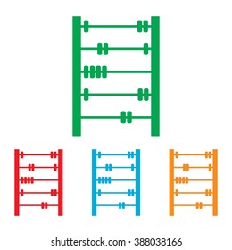 Retro abacus sign