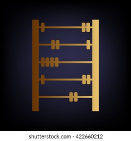 Retro abacus sign