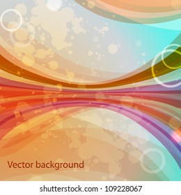Retro abstract background