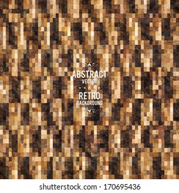 Retro abstract background