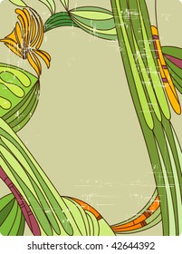 Retro abstract background