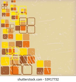 Retro abstract background, grunge texture