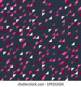Retro abstract background seamless pattern