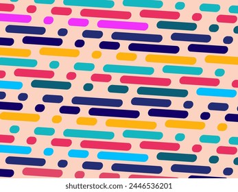 Retro abstract background vector, vintage geometric lines design, simple colorful lines classic grunge wallpaper.