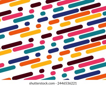 Retro abstract background vector, vintage geometric lines design, simple colorful lines classic grunge wallpaper.