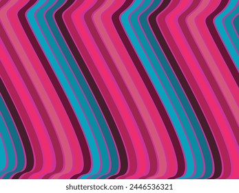 Retro abstract background vector, vintage geometric lines design, simple colorful lines classic grunge wallpaper.