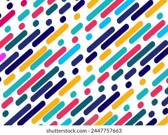 Retro abstract background vector, vintage geometric lines design, simple colorful lines classic grunge wallpaper.