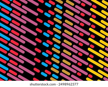 Retro abstract background vector, vintage geometric lines design, simple colorful lines classic grunge wallpaper.	
