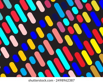 Retro abstract background vector, vintage geometric lines design, simple colorful lines classic grunge wallpaper.	