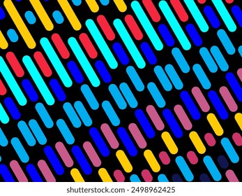 Retro abstract background vector, vintage geometric lines design, simple colorful lines classic grunge wallpaper.	