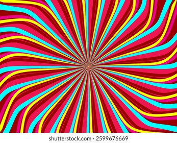 Retro abstract background vector, vintage geometric lines design, simple colorful lines classic grunge wallpaper.