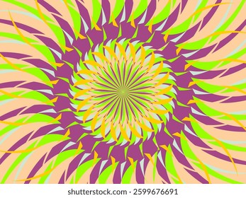 Retro abstract background vector, vintage geometric lines design, simple colorful lines classic grunge wallpaper.