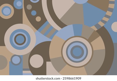 retro abstract background for wall decoration