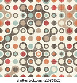 retro abstract colorful seamless pattern 