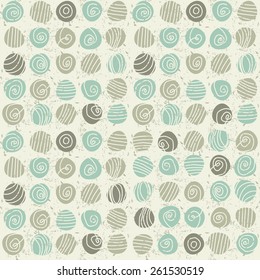 retro abstract colorful seamless pattern