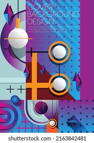 Retro abstract design are applicable for using on poster, CD DVD cover  and other creative applications