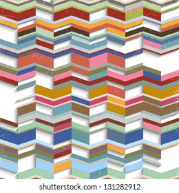 Retro abstract geometric background. Vector EPS10