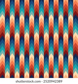 retro abstract geometric seamless pattern vector for decorative purpose