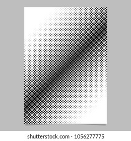 Retro abstract halftone diagonal square pattern background page design