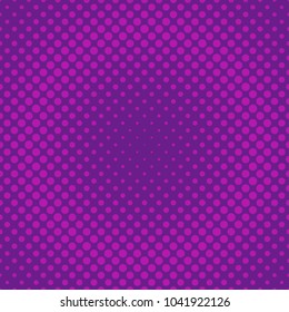 Retro abstract halftone dot background pattern template