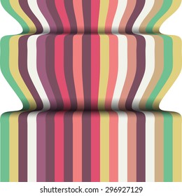Retro Abstract line background