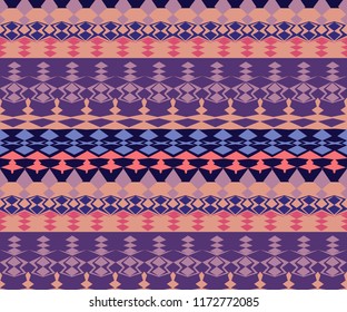 Retro abstract pattern in geometric style. Classic color with geometric figures.
