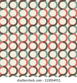 Retro abstract seamless background