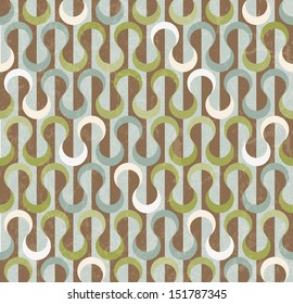 Retro abstract seamless background. EPS 10 vector illustration.