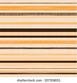 retro abstract seamless background with fabric texture in brown and orange 