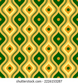 retro abstract seamless ornamental pattern vector illustration. diagonal repeating