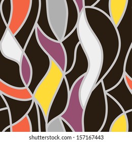 retro abstract seamless pattern