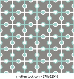 Retro abstract seamless pattern