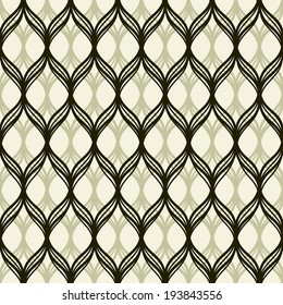 Retro abstract seamless pattern