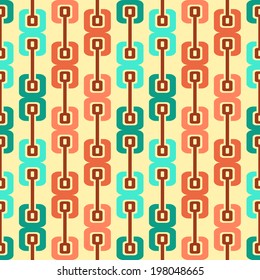 Retro abstract seamless pattern