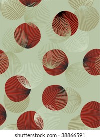 retro abstract seamless pattern