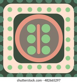 Retro abstract seamless pattern