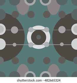 Retro abstract seamless pattern