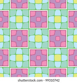 Retro abstract seamless pattern background vector illustration