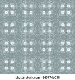 Retro abstract vector seamless geometric ornament for textile, prints, wrapping paper