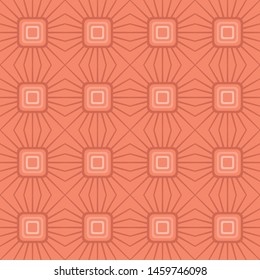 Retro abstract vector seamless geometric ornament for textile, prints, wrapping paper