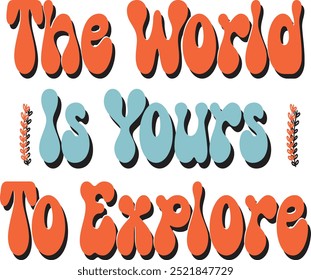 Retro, Adventure, Craft Design. T-shirt Design. Illustration