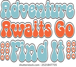 Retro, Adventure, Craft Design. T-shirt Design. Illustration