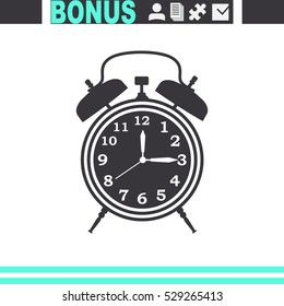 Retro alarm clock.