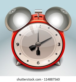 retro alarm clock icon
