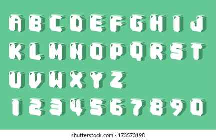 Retro Alphabet
