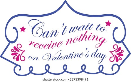 Retro Anti Valentine's Day T-shirt Design